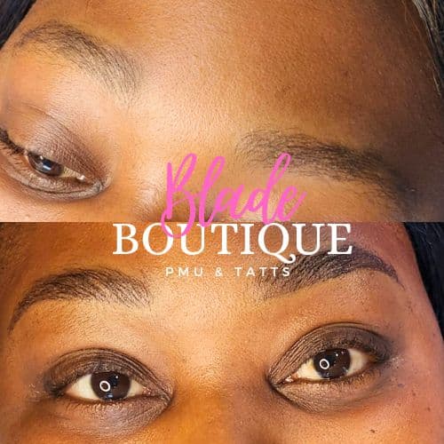 Powder & ombre brows by Sam at Blade Boutique