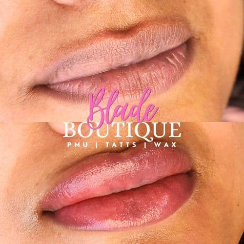 Lip blush healed, natural tint